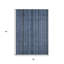 Tapis extérieur lavable rayé bleu et bleu ciel 3 pi x 5 pi