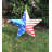 Cerny 24" American Flag Star Garden Stake