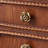 Maroon+Gold Free Form Solid + Manufactured Wood+Copper Media Players