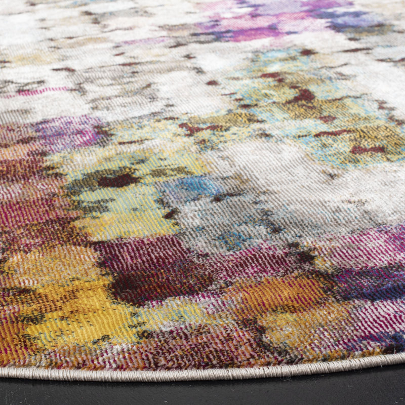 Tapis de performance Mall Mall, Rond 6 pi 5 po