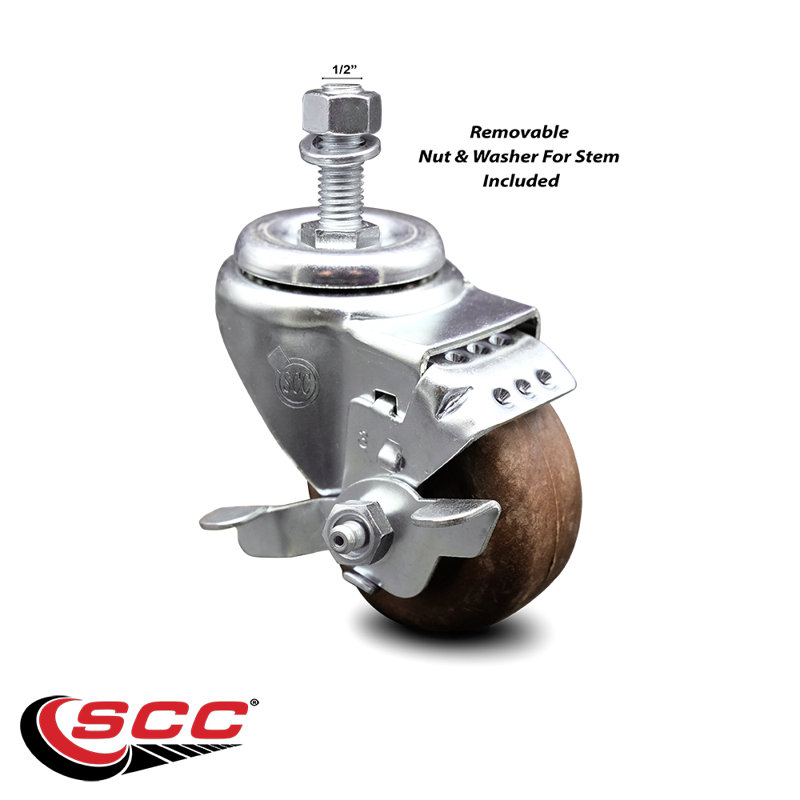 Service Caster Brand Replacement for Colson Caster 2.03254.52 HT MTG11 BRK1