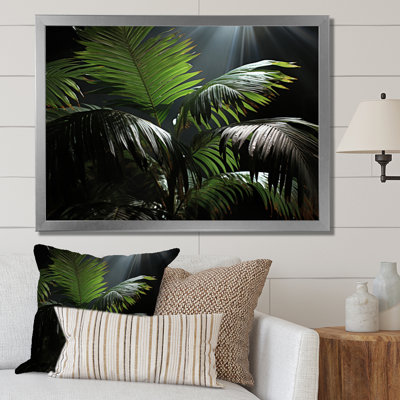 «Palm Trees Palm III», reproduction sur toile