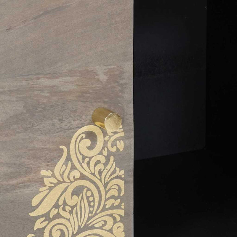 Solid Wood Rectangle Accent Chest