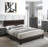Chenevert Vegan Leather Platform Bed-940773810-940773813