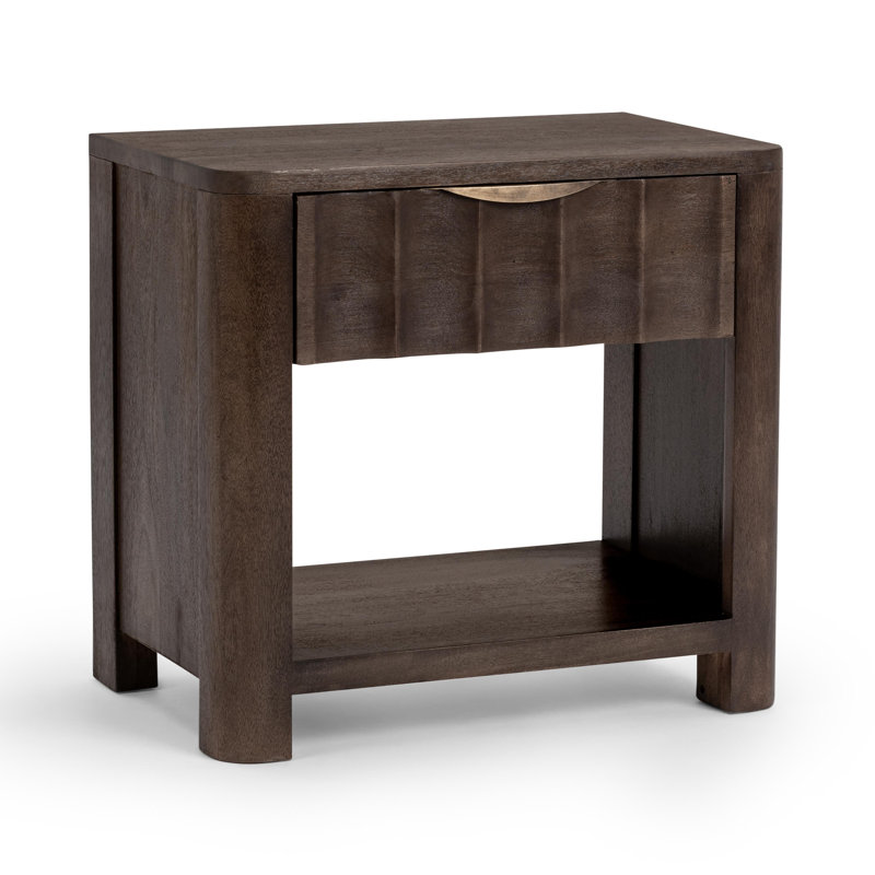 Baylee Mango Wood Nightstand