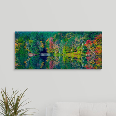 " Vermont Bridge Panorama " by Steven Maxx