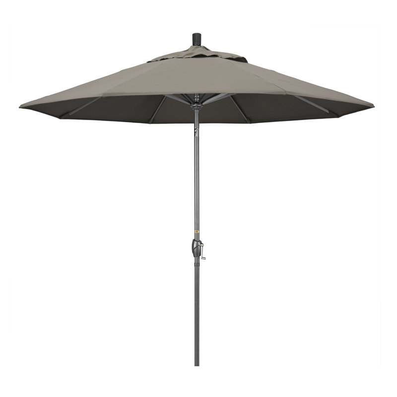 Ayomipo 108'' Market Umbrella, Taupe- Pacifica