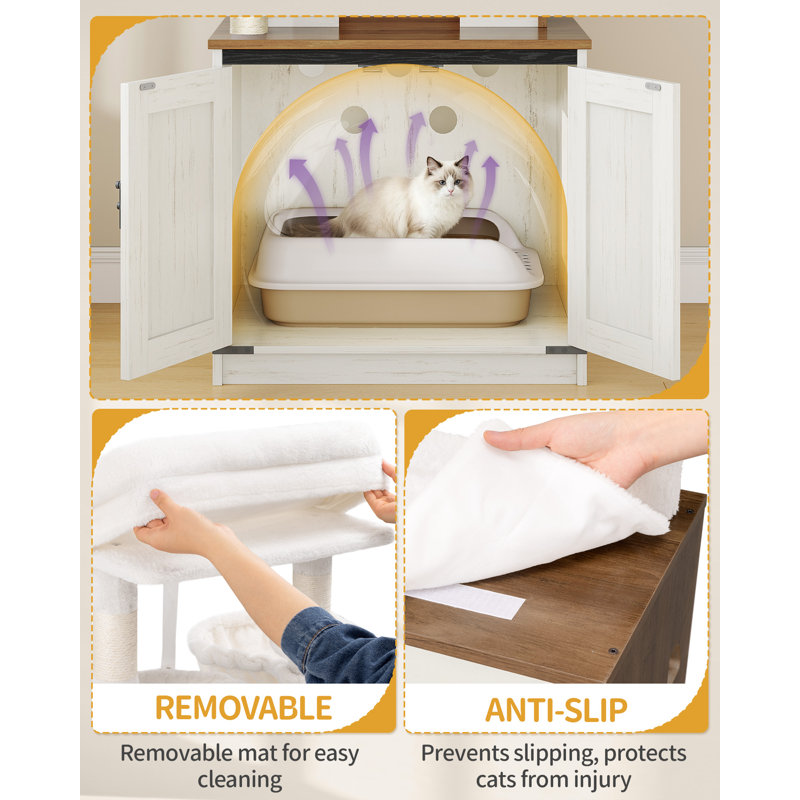 Particle Board / Chipboard Litter Box Enclosure