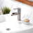 Single Hole Bathroom Faucet with Drain Assembly-86634265
