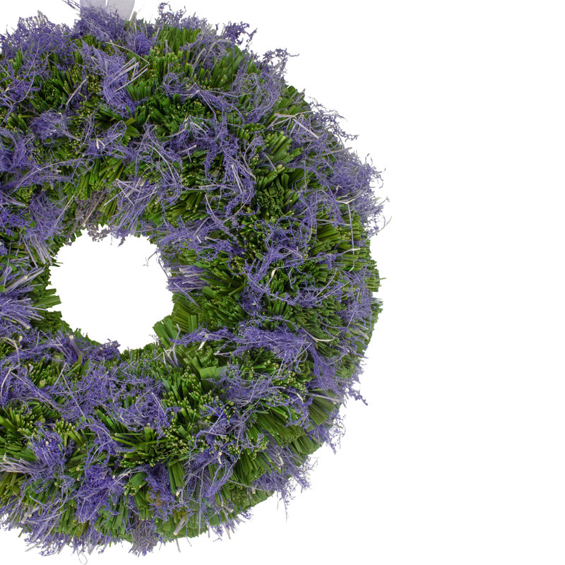 Couronne florale de renne 14 po