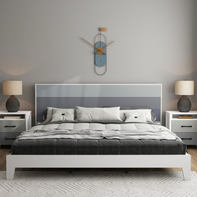 Allyannah Levison Platform Bed With Headboard