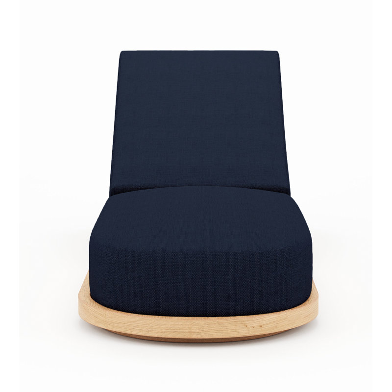 Muse Chaise Lounge, Blue