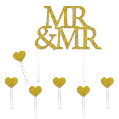 Moule à gâteau Mr & Mr - 5½ po x 8,5 po - paquet de 12
