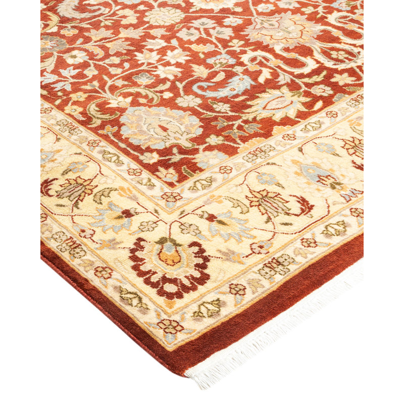 Classic One-of-a-Kind 4' 2" X 6' 5" Hand Knotted Area Rug