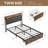 Cozzens Upholstered Bookcase Storage Bed-1427974566