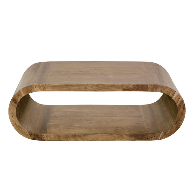 Osblek Solid Wood Single Coffee Table