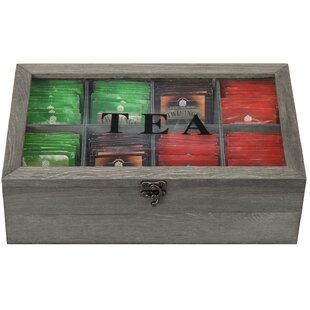 Restaurantware Wood Tea Box