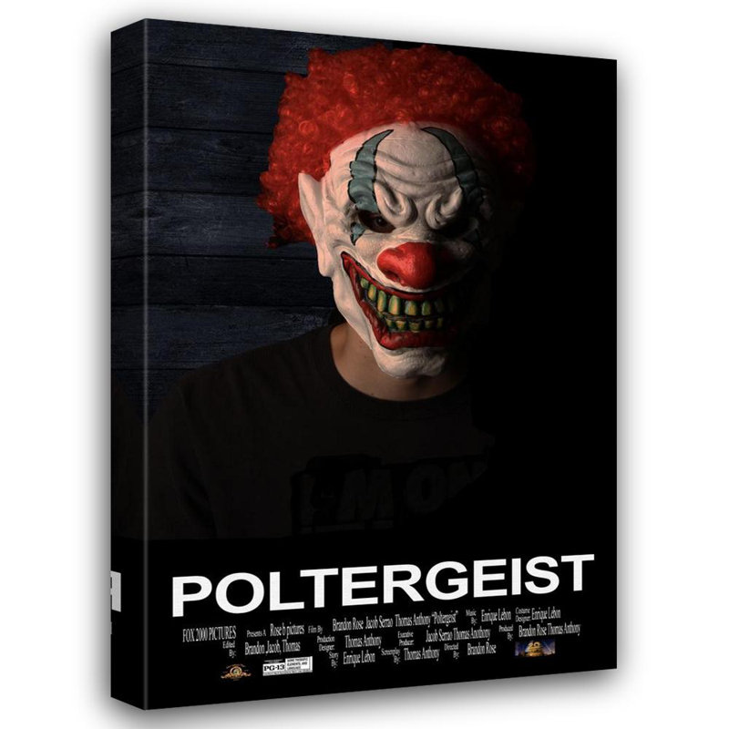 Poltergeist, 18" H x 12" W