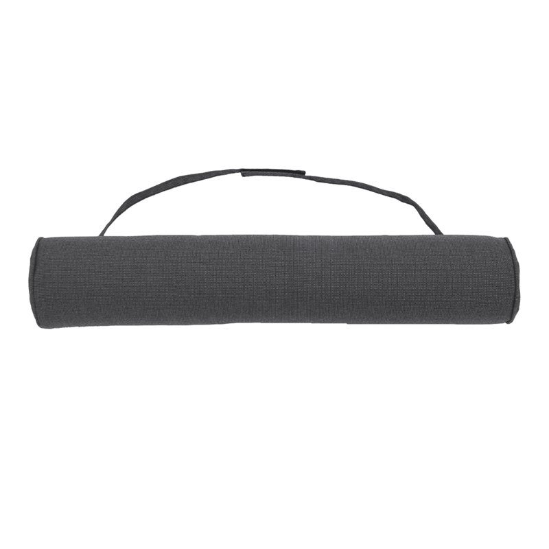 Bellevie Sunbrella Outdoor Dining Chair Back Cushion, Graphite Gray