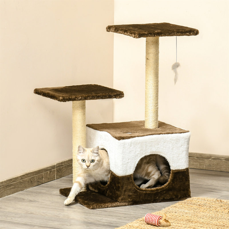 Gertrude 70cm H Cat Tree, Brown