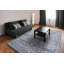 Tapis oriental en denim / ivoire-68936063