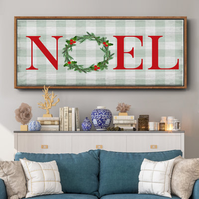 Noel- Framed Canvas