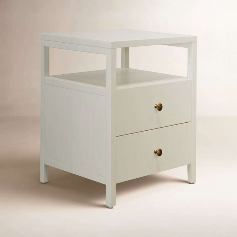 Gracie End Table, Coconut Milk