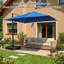  Auvent de remplacement 10 'x 10' en porte-à-faux pour parasol carré 8 côtes-722725703