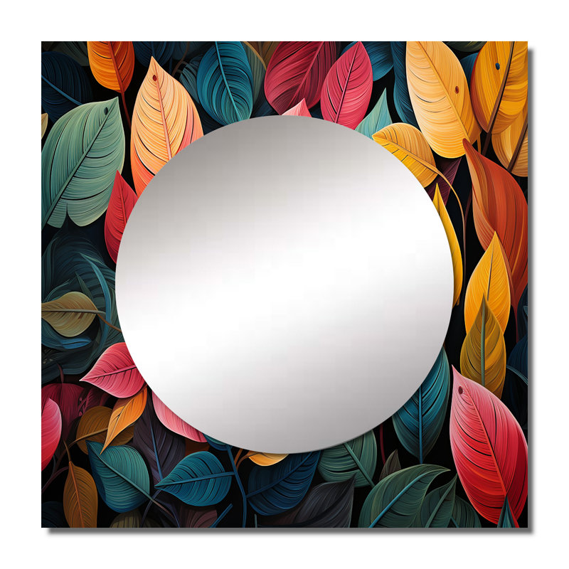 Miroir mural de salon Donnesha, 23 po x 23 po