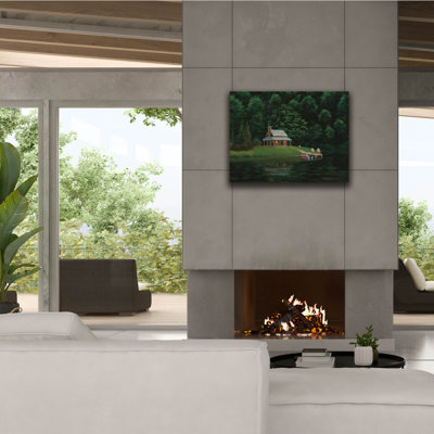 «Happy Place 1» par James Wiens, art mural sur toile