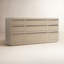Solaria 9 - Drawer Solid Wood Dresser