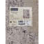 Tapis gris en fibres naturelles