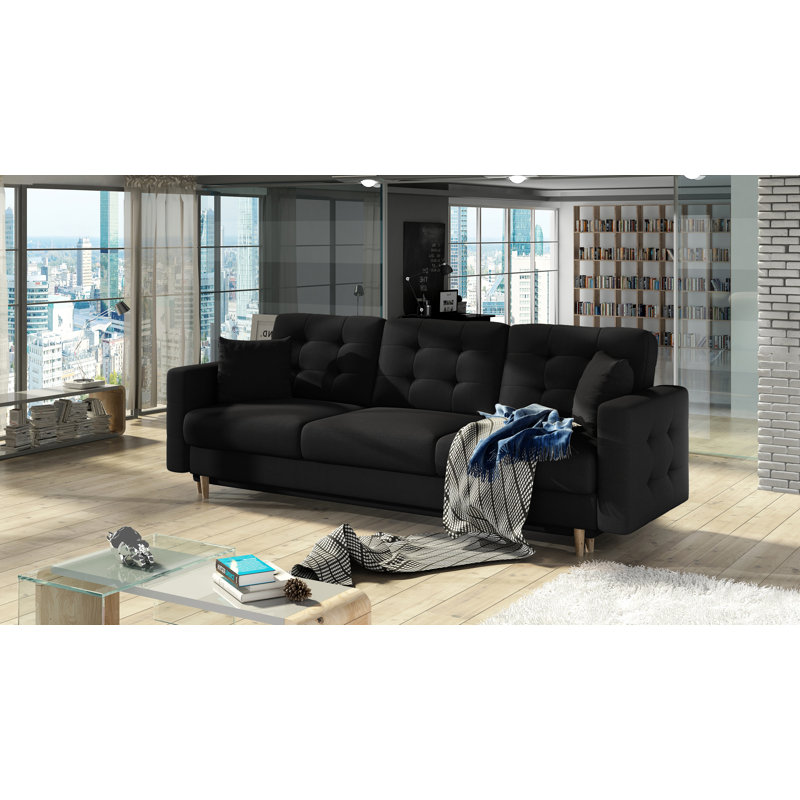 Valentin Sofa Bed, Black