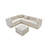 Werbel Velvet Ottoman-252556190