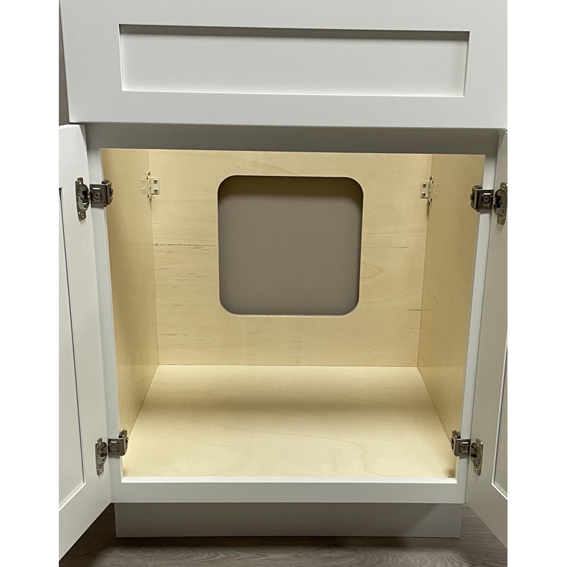 103'' Double Bathroom Vanity with Quartz Top, White