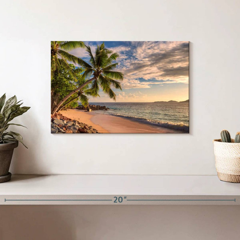 Gillard Golden Sunset Palms, H 8 po x l 12 po