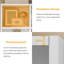 70.9" Tall Corner Bookshelf, 6 Tier Arc Shape Corner Shelf, Freestanding Bookcase For Living Room And Office-2109003304
