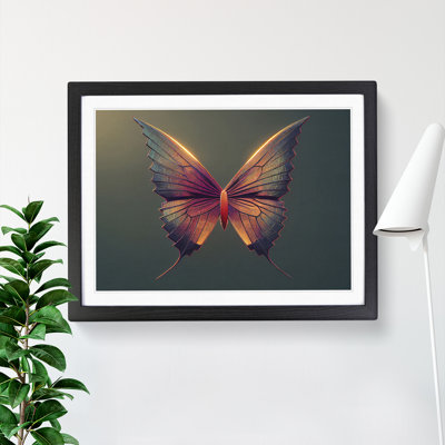 Astonishing Butterfly - Framed Print