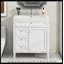 Meuble-lavabo de salle de bain moderne 30 po avec lavabo supérieur 30 po et 2 tiroirs-1092380607
