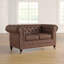 Batch 2 Seater Faux Leather Loveseat