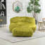 Fauteuil à billes, canapé de plancher avec poignée, fauteuil d'appoint avec repose-pieds pour lire et se détendre-88937388