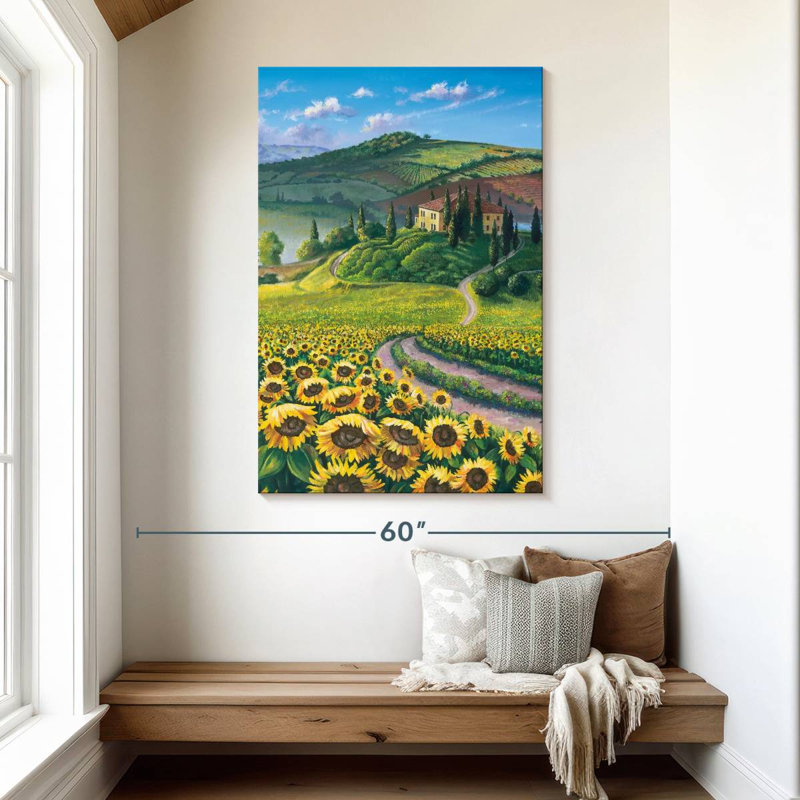 Alvord Golden Tuscana, H 48 po x l 32 po