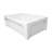 Whitehaus 33” Reversible Single Bowl Fireclay Kitchen Sink: Shaker Panel, Beveled Front Apron-41290604