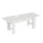 94.5"W Dining Table With Leaf (Clear Out)
