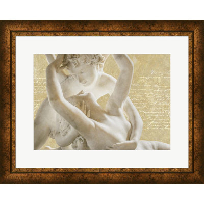 Endless Love (Cupid and Psyche) by Steven Hill - Picture Frame Graphic Art -  Alcott HillÂ®, 5C7357912FA4489687B36CC7E13C542B