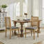 Ensemble de 2 chaises French Decor avec dossier carré en rotin-300337226-300337227