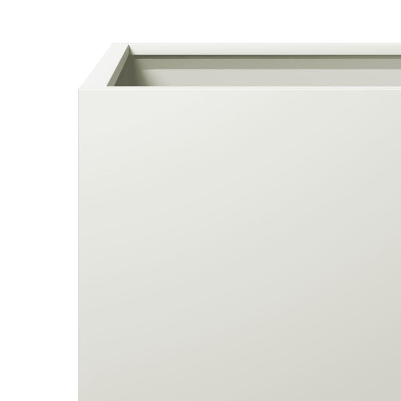Planter Box, 40cm H x 40cm W x 40cm D, White
