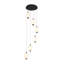 Luminaire suspendu à intensité variable 6 lumières DEL