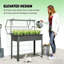 Jardinière extérieure surélevée, lit pour plante-834281841