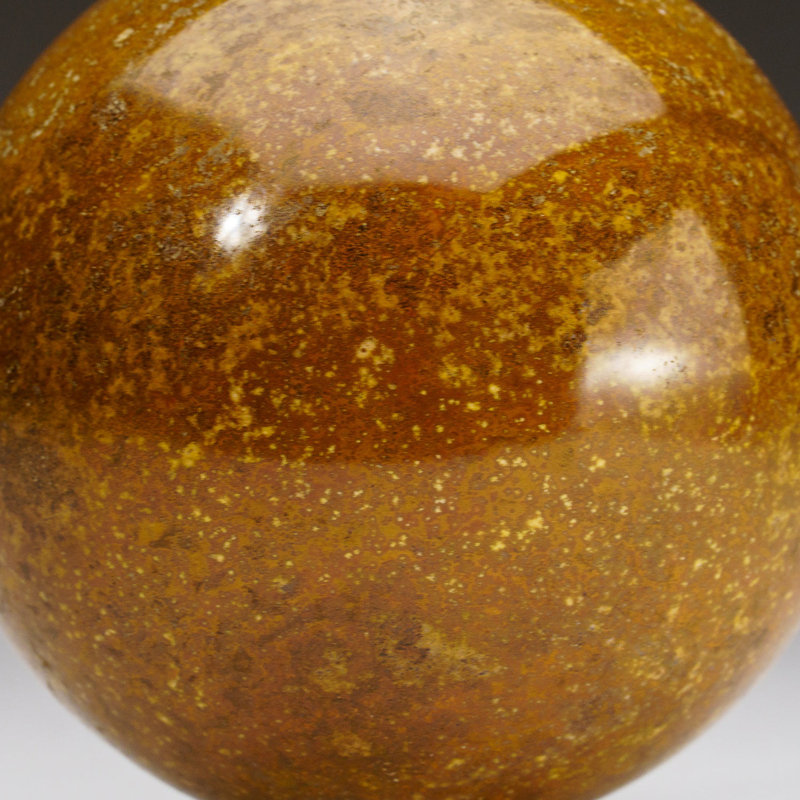 Genuine Polished Ocean Jasper Sphere (2.4 Lbs)
